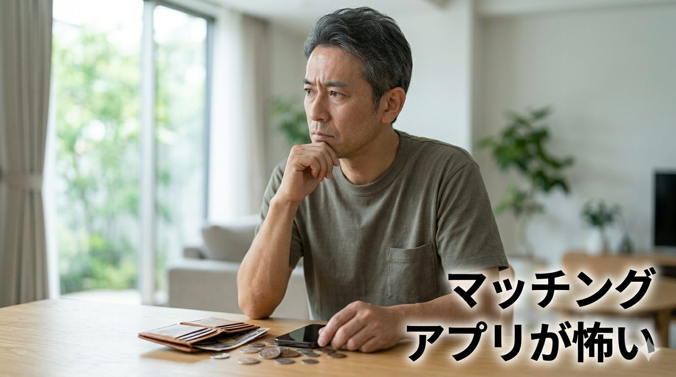 マッチングアプリが怖い