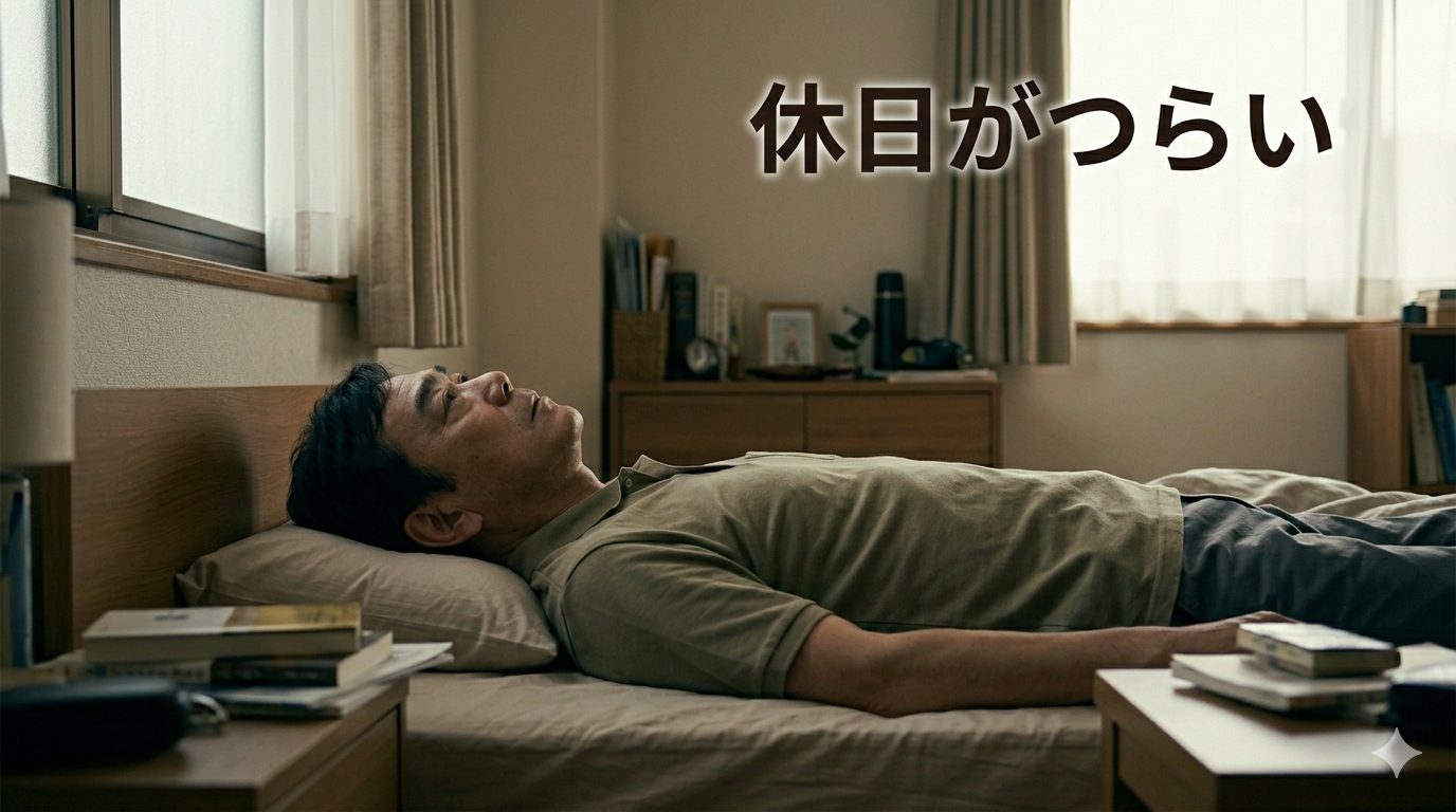 休日がつらい