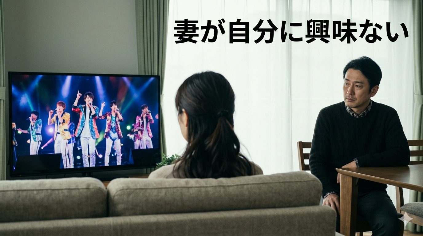妻が自分に興味ない