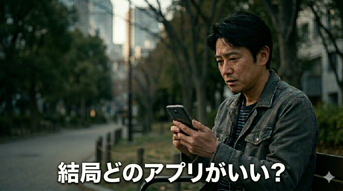 結局どのアプリがいい